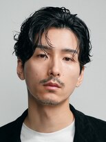 フィフス 神南(fifth) メンズパーマルーズパーマシャドウパーマセンターパート緩め