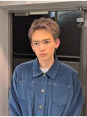 MEN’S/リバースセンターパート/ニュアンスパーマ/渋谷