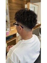 リーク(LEEK)&nbsp;クリームパーマで時短！頭皮に薬がつかないから安心！！