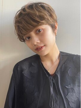 ブラウヘアアンドケア(care) 透明感のある可愛いベージュ
