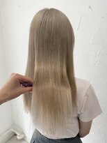 ナチュラル 新宿店(Natural)&nbsp;ハイトーンミルクティーカラー