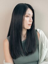 スリーランド(THREELAND)&nbsp;インナーカラー、ネイビーカラー、ボブ（堀）