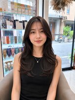 レム(REM)&nbsp;大人ナチュラルな韓国風レイヤーロング