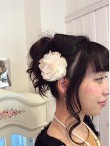 ブルーベリー(Blue Berry) 編み込みスタイル