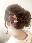 【下北沢＊I'll b hair＊】卒業式袴着付け&華やかヘアセット