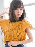 リラックスボブ☆360℃好感度ゆるふわミディ