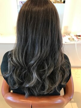 ヘアーデザイン イーエックスターバン(Hair Design ex Turban) ハイライト×アッシュ