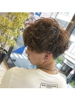 ノア ヘアデザイン 町田店(noa Hair Design)&nbsp;マッシュショート×ランダムウェーブ