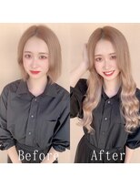 あるじゃんすー 梅田店&nbsp;ミルキーベージュ#シールエクステ#うるツヤ愛されブラウン#梅田