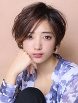 ロビー 表参道(ROBBY)&nbsp;ショートヘア/前髪長め/30代・40代・50代