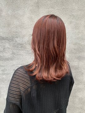 スイート ヘアデザイン(Suite HAIR DESIGN) 《イエベ》ピンクブラウン 髪質改善ストレート ブリーチ1回