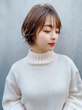 クーエフー(coo et fuu) 20代30代大人かわいいショートボブｘ小顔ひし形パーマ