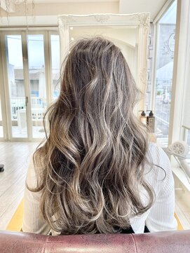 ゼロ(ZERO) クリアトーン☆ベージュバレイヤージュ