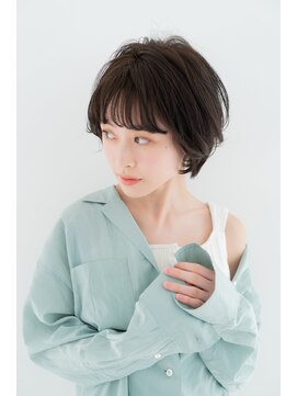 リトル 浦和(little) 透けバング×ダイヤモンドショート