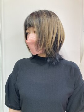 ヘアーライズ 池袋東口店(hair RISE) シャドールーツアンブレラカラー酸性ストカール