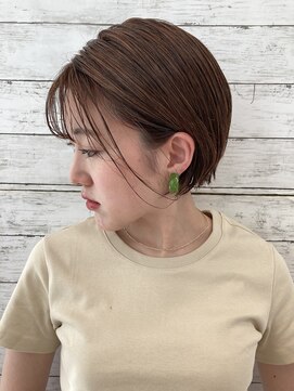 スパーク ヘアアンドフェイス(Spark HAIR&FACE) 極細ハイライトのショートボブ!