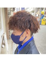 ハシゴ(hasigo.) 大阪ツイストスパイラルパーマ　大阪メンズパーマ