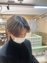 グラスバイネオリーブ 大倉山駅前店(grace by neolive)&nbsp;センターパート/メンズカット/ビジネスマン/大倉山