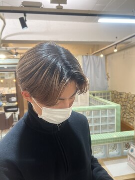 グラスバイネオリーブ 大倉山駅前店(grace by neolive) センターパート/メンズカット/ビジネスマン/大倉山