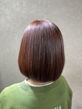 ネウィ 秋田(newi) ツヤんとまあるいボブスタイル