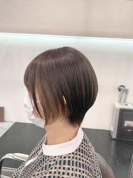 サウンドヘアデザイン(sound hair design) 水素ストレート×ショートスタイル