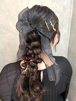 ツインヘア　ポニーテール　ライブヘア
