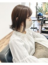 シエン(cien) 切りっぱなしボブ