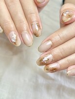 ヘアメイク アージュ 新宮店(HAIR MAKE age) ニュアンスべっ甲ネイル