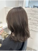 ベージュカラー/フォギーベージュ/ミディアムヘア