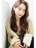 大人ナチュラルパーマ×透明感ベージュ♪