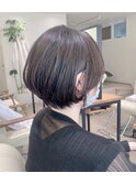 【 I. 】30代からのナチュラル前下がりショートボブ 川口