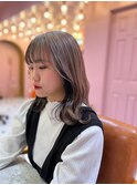 *HIKARI*逆インナー×ブラウンベージュ