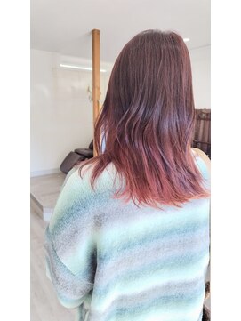 アオイ(Aoi) グラデーションピンクカラー