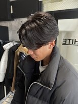 アンダーバーホワイト 京橋店(_WHITE)&nbsp;前下がりニュアンスパーマ