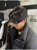 前下がりニュアンスパーマ