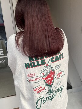 アンダーバーホワイト 阪神西宮店(_WHITE) チェリーレッドカラー