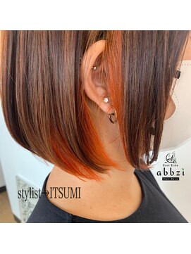 アブジーイースト(abbzi East) 【ITSUMI】インナーカラーbob