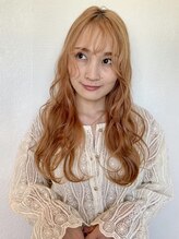 垢抜け！イメチェン！ベージュ系ハイトーンカラー、まろやか系ハイトーンカラー