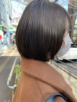 エトラ 渋谷店(etora)&nbsp;艶感グレージュボブ