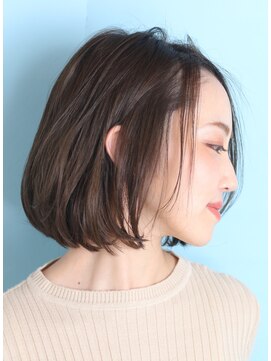 インセプション 銀座(INCEPTION) ショート・ボブ/丸顔/前髪なし/絶壁解消/30代/40代/50代/くびれ