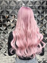 ラブスタシー 京都河原町店(lovestasy)&nbsp;シールエクステ/ブリーチダブルカラー/ピンクカラー