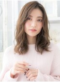 アシンメトリー外国人風小顔なみなみウェーブc6上尾20代30代40代