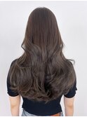 ロング顔周りレイヤーくびれヘア_ba520231