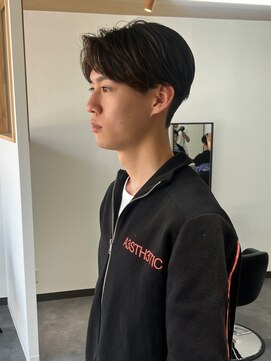 ヌーク 押上店(NooK) センターパート／ニュアンスパーマ/簡単スタイリング