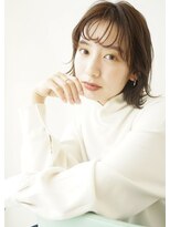 トリッカ 銀座(tricca)&nbsp;外はねロブ／薄め前髪/ボブルフ