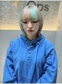 ミルクティー × ミントグリーンのデザインカラー
