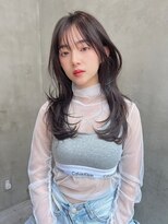 ロジッタ(ROJITHA)&nbsp;【ROJITHA原宿表参道】顔まわりレイヤー×ダークグレージュ