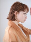 ハイライトカラー/くびれヘア/レイヤーパーマ/ミニボブ[銀座]