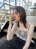 ハピネス 西大寺店(Happiness)&nbsp;ウルフカット ミディアムレイヤー ハッシュカット