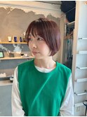 【hhair 四条大宮】ショートボブ